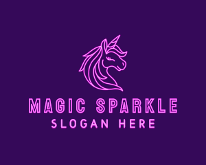 Magical Unicorn Creature  logo