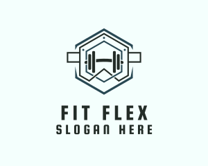 Barbell Fitness Gym  logo design