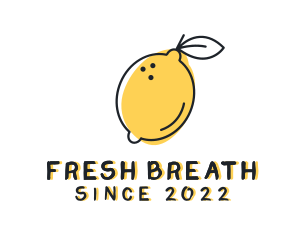 Natural Lemon Refreshment logo design