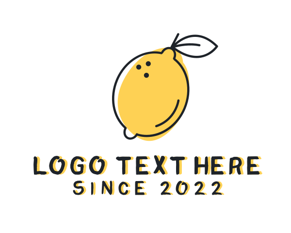 Lemon logo example 2