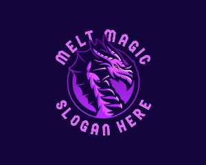 Mythical Dragon Gaming logo design