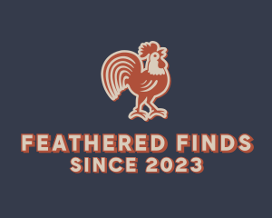 Farm Rooster Chicken logo