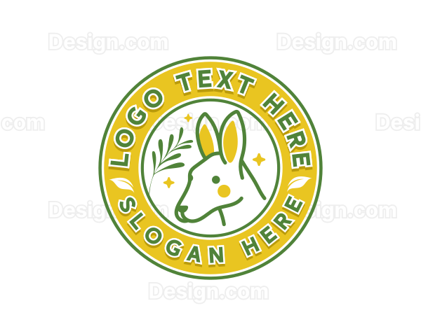 Australian Wild Kangaroo Logo