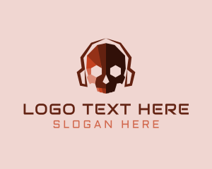 Red Skull Headphone logo