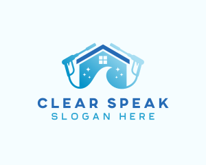 Clean Pressure Washer Logo