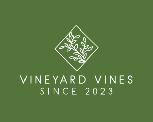 Botanical Vine Garden logo design