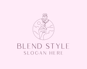 Flower Styling Florist logo design