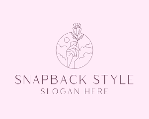 Flower Styling Florist logo design