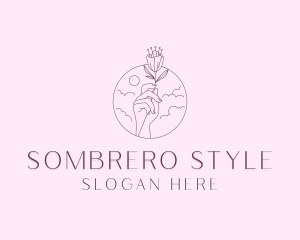 Flower Styling Florist logo design