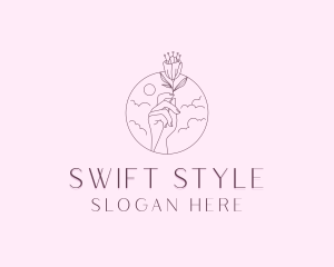 Flower Styling Florist logo design