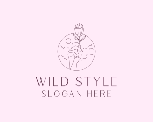 Flower Styling Florist logo design