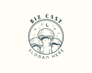 Whimsical Mushroom Garden logo