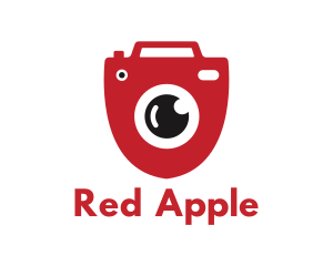 Shield Red Cam logo design