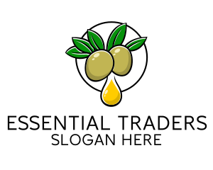 Coconut Essential Oil  logo design