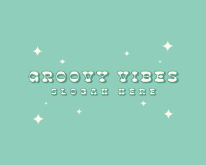 Cute Groovy Boutique logo design