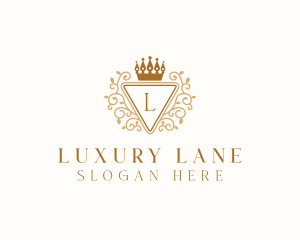 Luxury Shield Royalty logo design