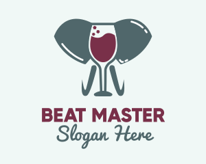 Elephant Wine Glass logo