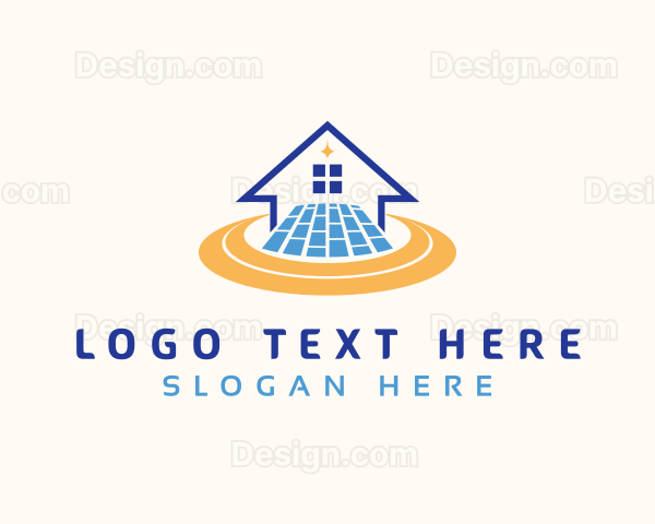 House Tile Flooring Logo