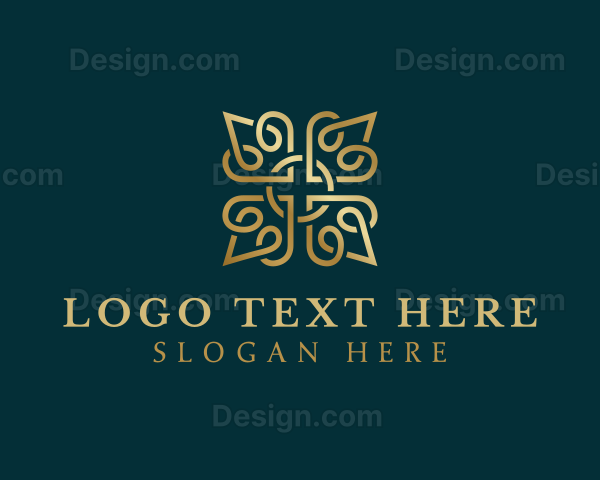 Elegant Floral Pattern Logo