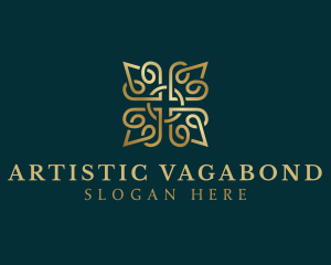 Elegant Floral Pattern logo design