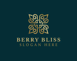 Elegant Floral Pattern logo design