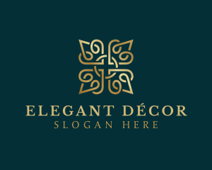 Elegant Floral Pattern logo design