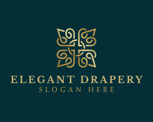 Elegant Floral Pattern logo design