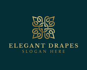 Elegant Floral Pattern logo design