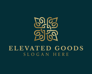 Elegant Floral Pattern logo design