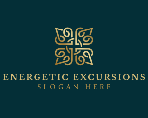 Elegant Floral Pattern logo design