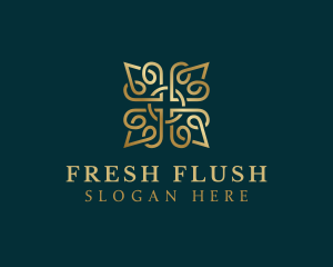 Elegant Floral Pattern logo design