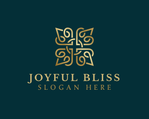 Elegant Floral Pattern logo design