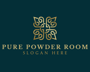 Elegant Floral Pattern logo design