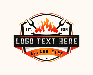 Grill Fire BBQ logo