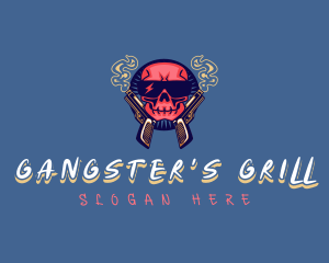 Gangster Skull Gun logo