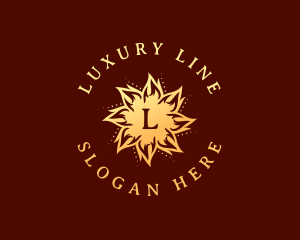 Sun Luxury Resort logo design