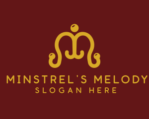 Ornate Coat Hanger logo design