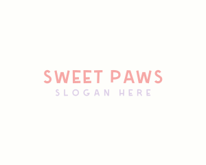 Feminine Cute Handwriting logo design