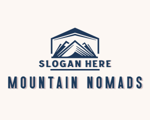 Alpine Valley Hiking logo design