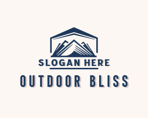 Alpine Valley Hiking logo design