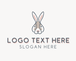 Hare Bunny Rabbit logo