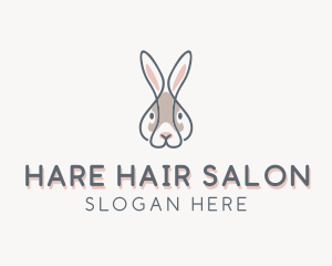 Hare Bunny Rabbit logo design