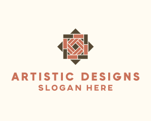 Wooden Tile Design logo design