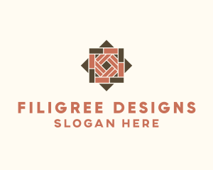 Wooden Tile Design logo design