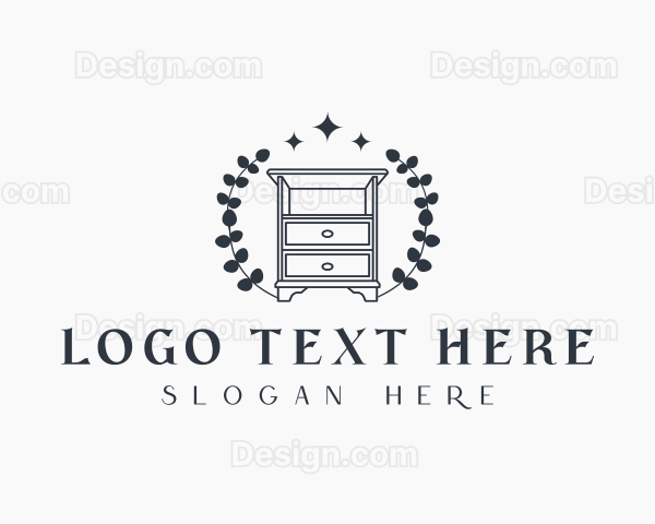 Drawer Cabinet Furniture Logo