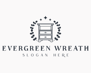 Drawer Cabinet Furniture logo design