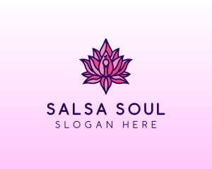 Calm Lotus Peacock logo