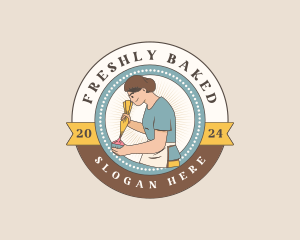 Pastry Baker Bakery logo design