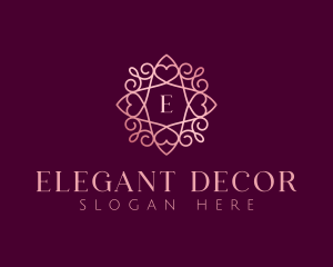 Heart Boutique Decoration logo design