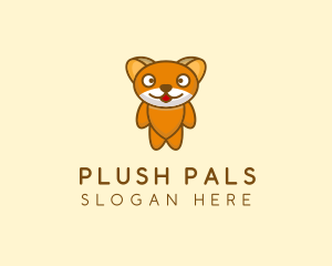 Cute Teddy Bear logo design